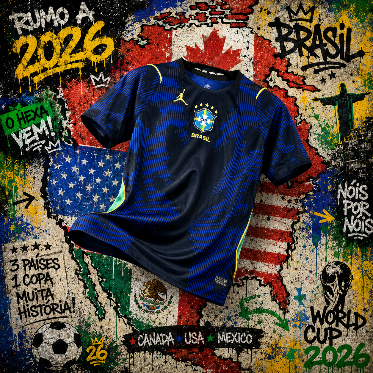 2026 Brazil World Cup Away Jersey | Player Version 🇧🇷